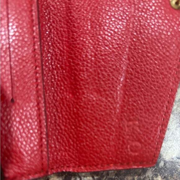 Louis Vuitton monogram Portefeiulle Pallas Bifold Red Wallet - Picture 6 of 6